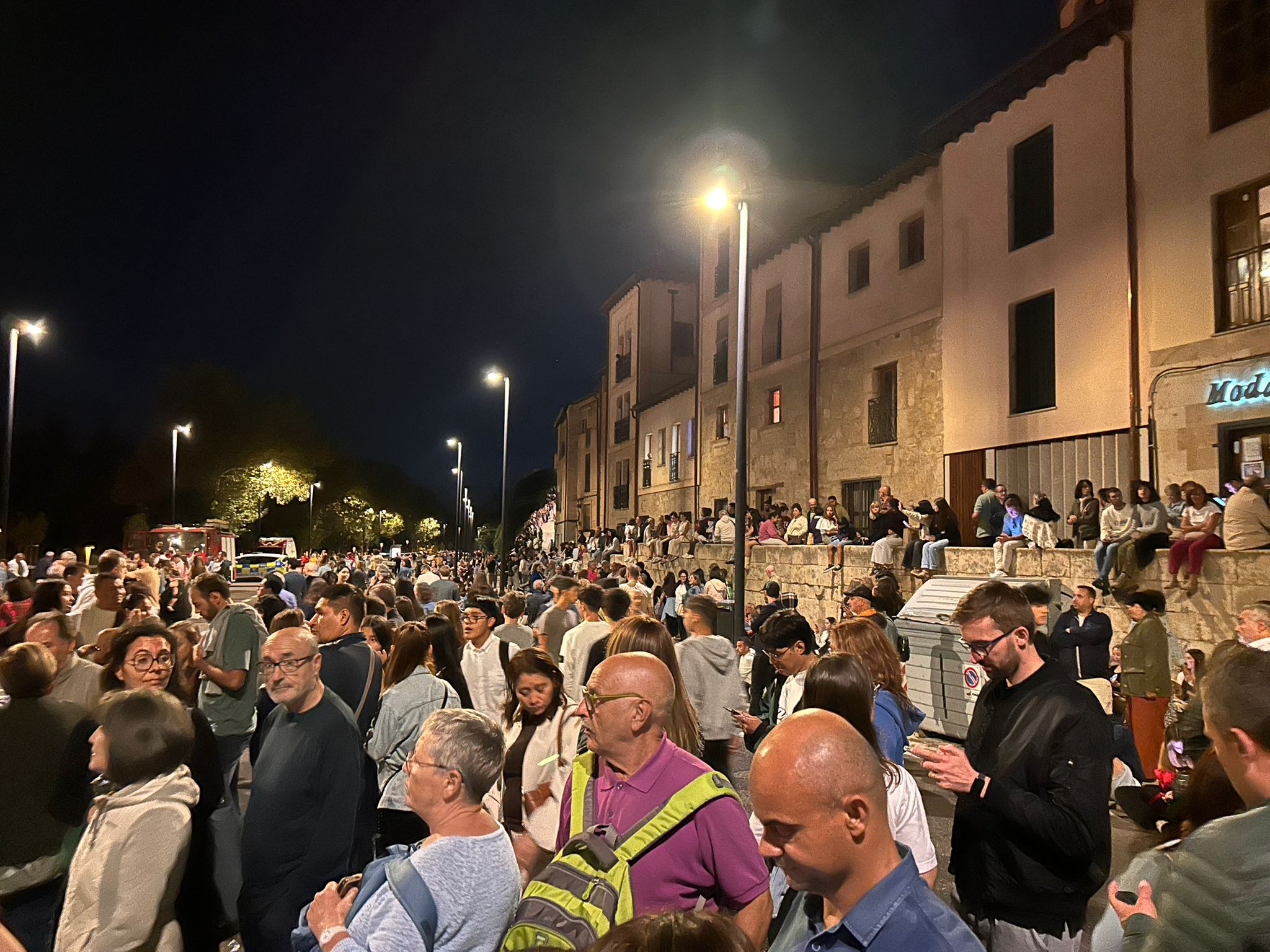 Atronador espectáculo de luz y color para iniciar las Fiestas