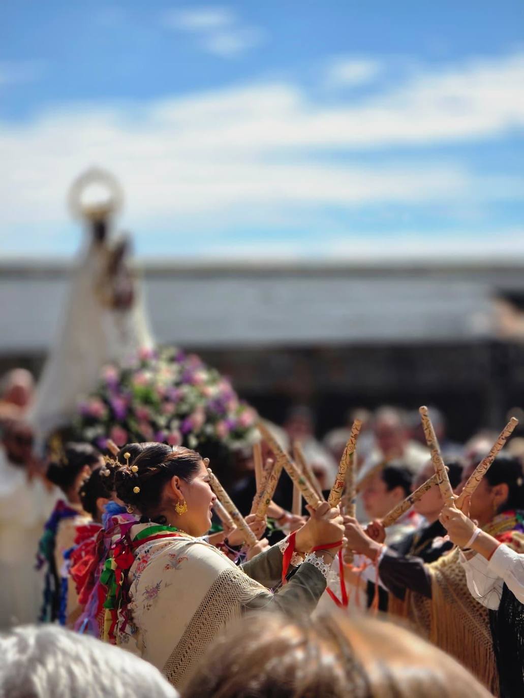 La devoción de La Alberca llega a la Virgen de la Peña de Francia