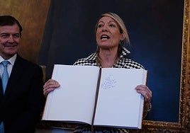 El pregón de Sara Cuadrado en el Ayuntamiento, en imágenes