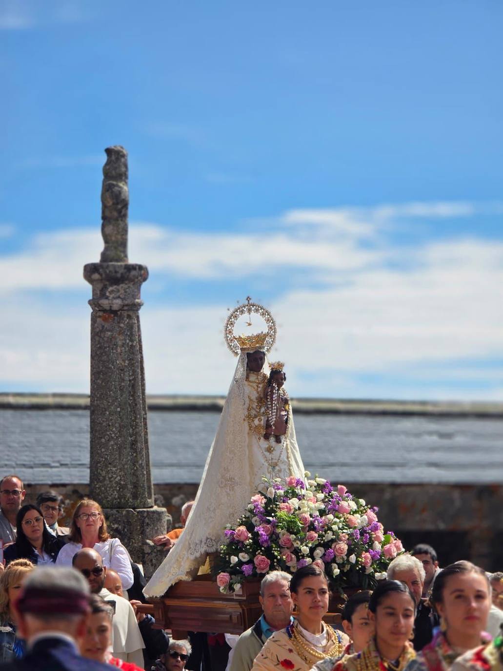 La devoción de La Alberca llega a la Virgen de la Peña de Francia