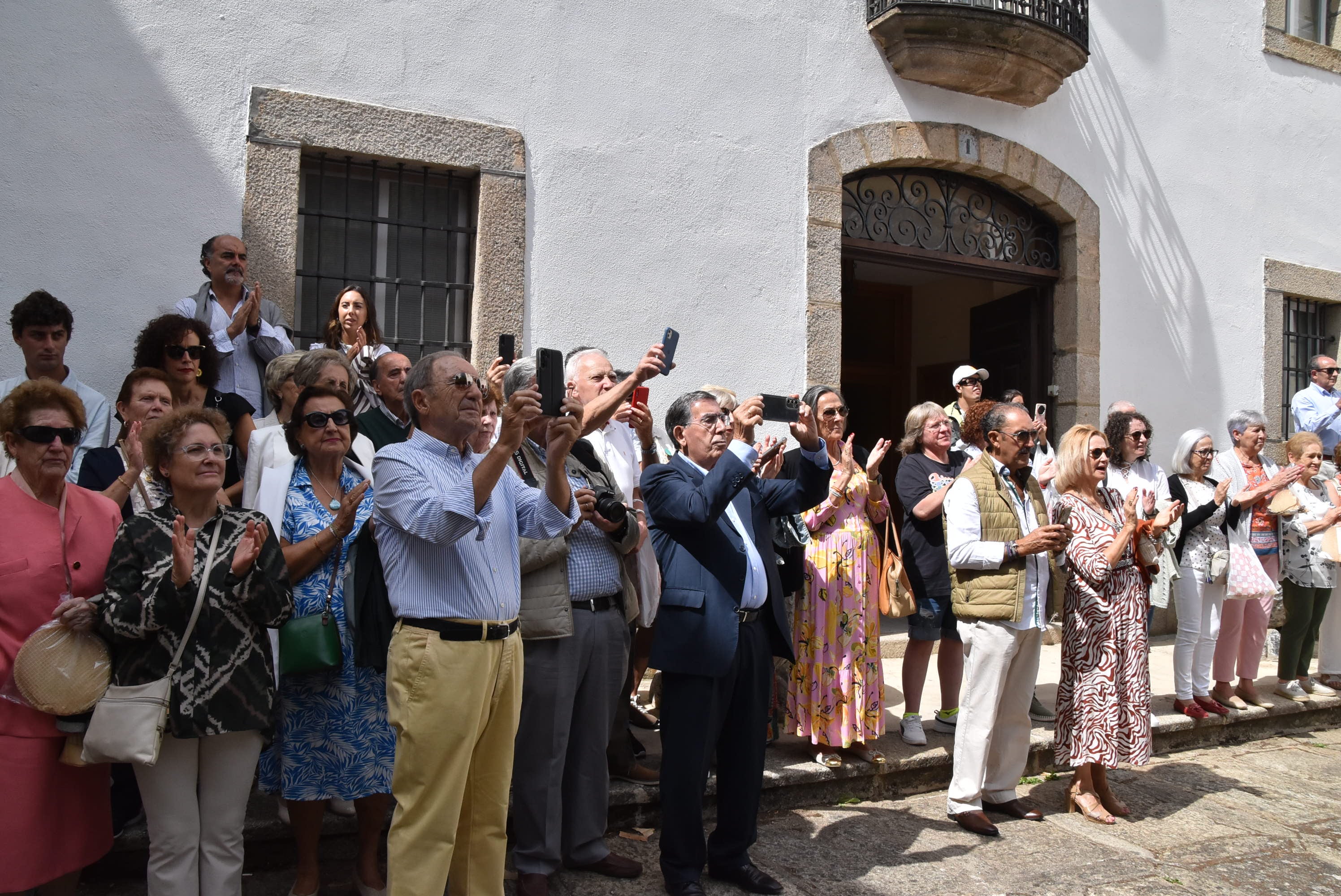 El paraje de El Castañar en Béjar se llena de fieles para acompañar a la Virgen