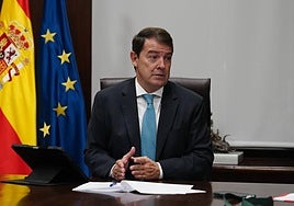 El presidente de la Junta, Alfonso Fernández Mañueco.