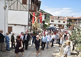 Imagen de archivo de la procesión del Cristo.