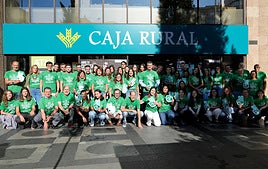 Caja Rural de Salamanca celebra su «Día Solidario» a favor del Banco de Alimentos