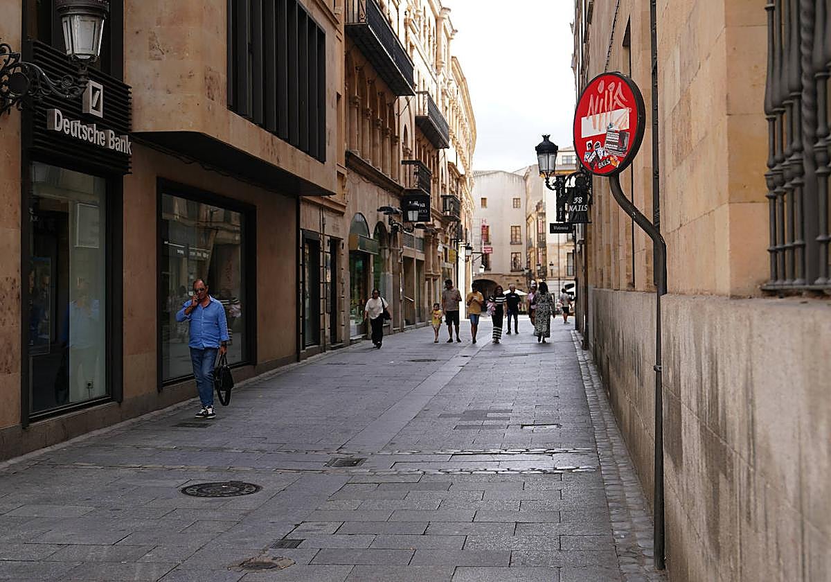 Señal rebelde en pleno centro