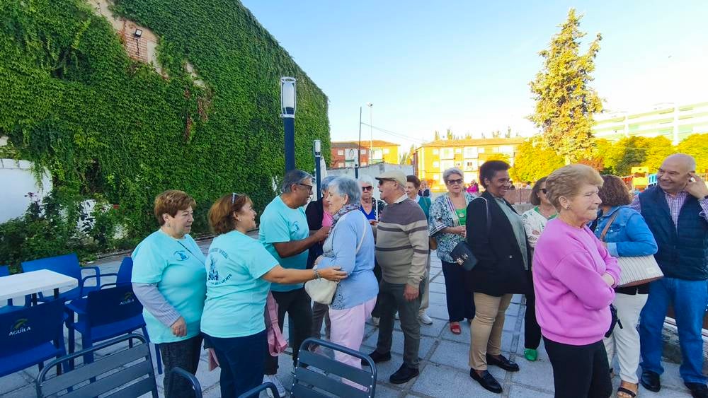 Convivencia de mayores con acento charro en Peñaranda