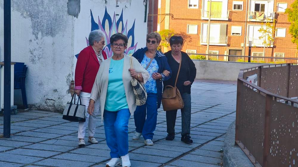Convivencia de mayores con acento charro en Peñaranda