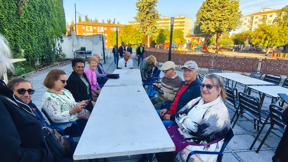 Convivencia de mayores con acento charro en Peñaranda