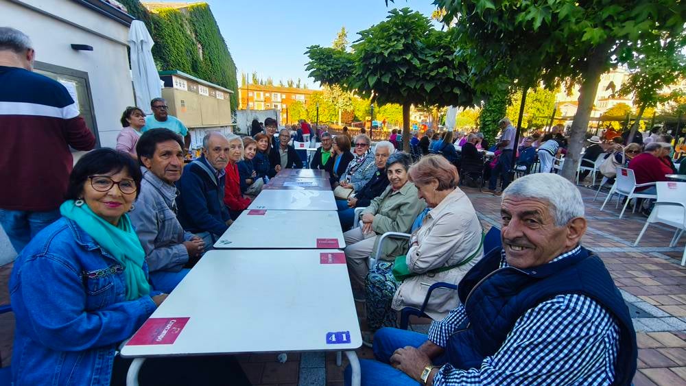 Convivencia de mayores con acento charro en Peñaranda