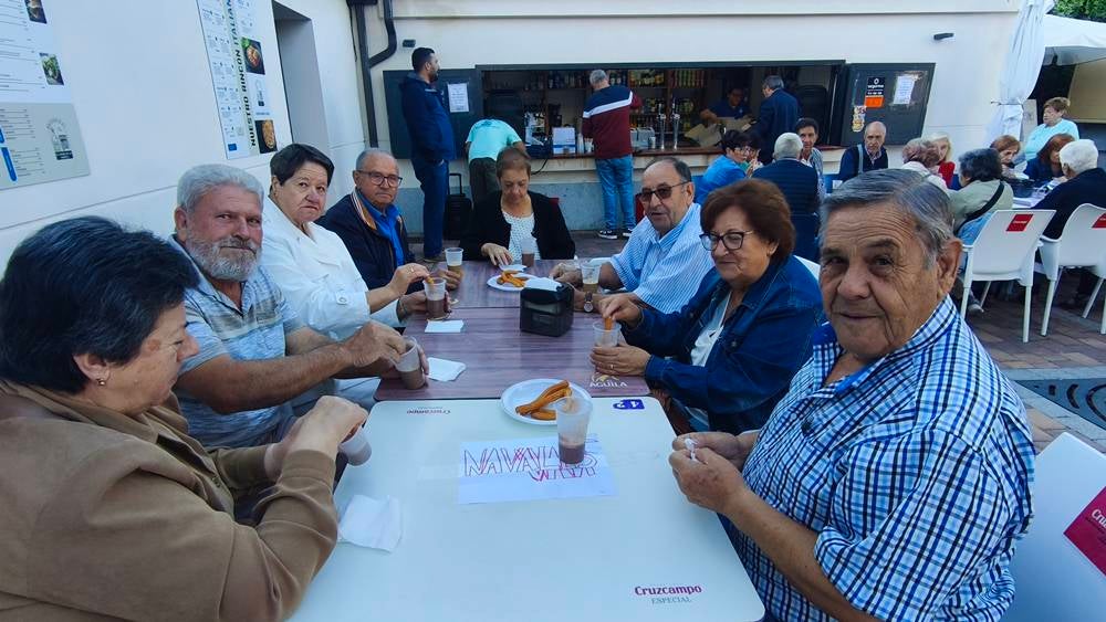 Convivencia de mayores con acento charro en Peñaranda