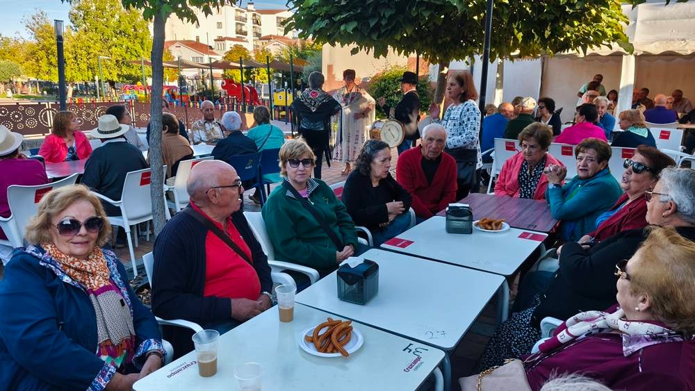 Convivencia de mayores con acento charro en Peñaranda