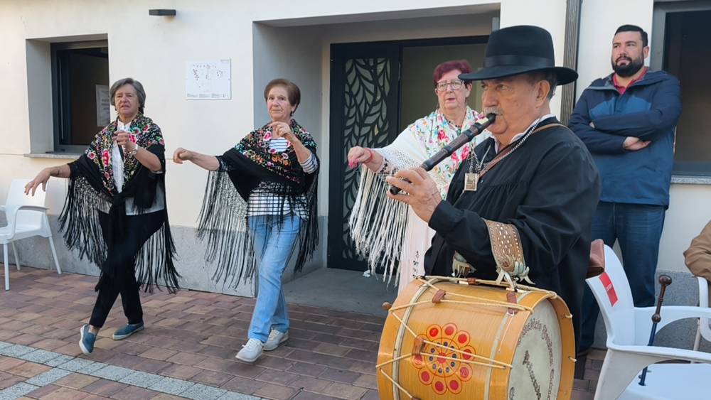 Convivencia de mayores con acento charro en Peñaranda