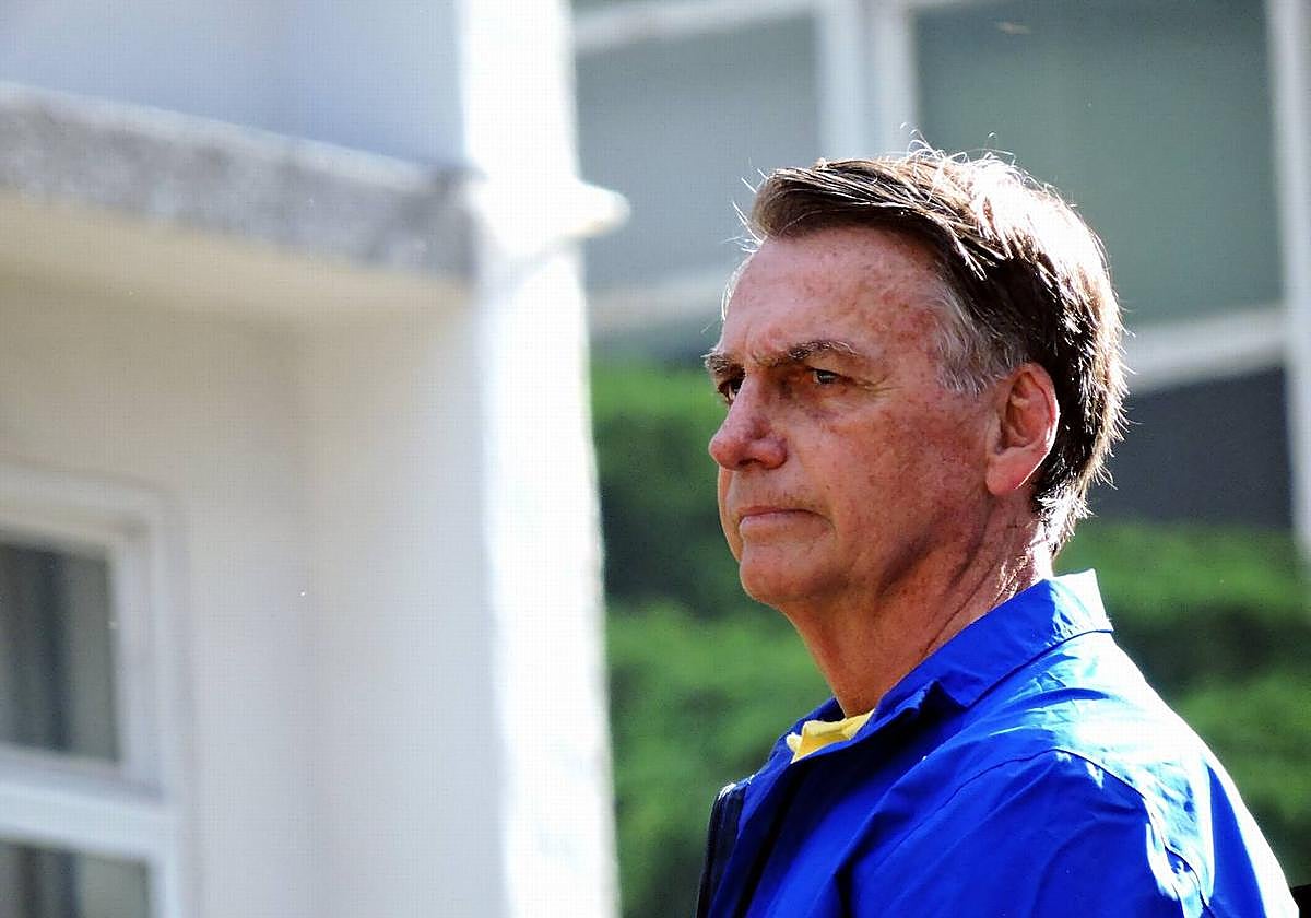 El expresidente de Brasil, Jair Bolsonaro.