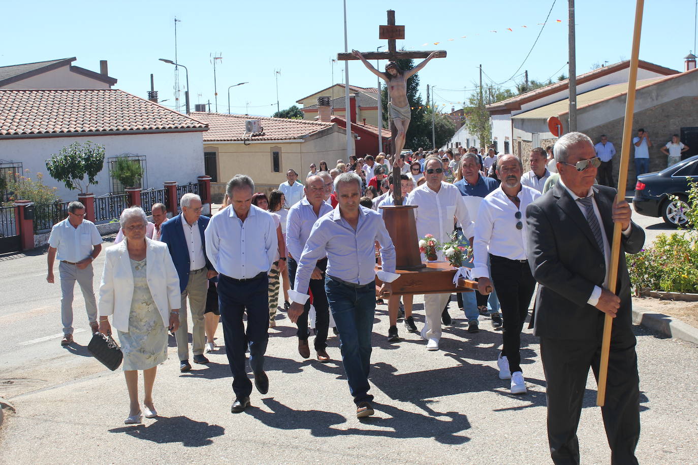 Pelarrodríguez le canta al Santo Cristo en una mañana jubilosa