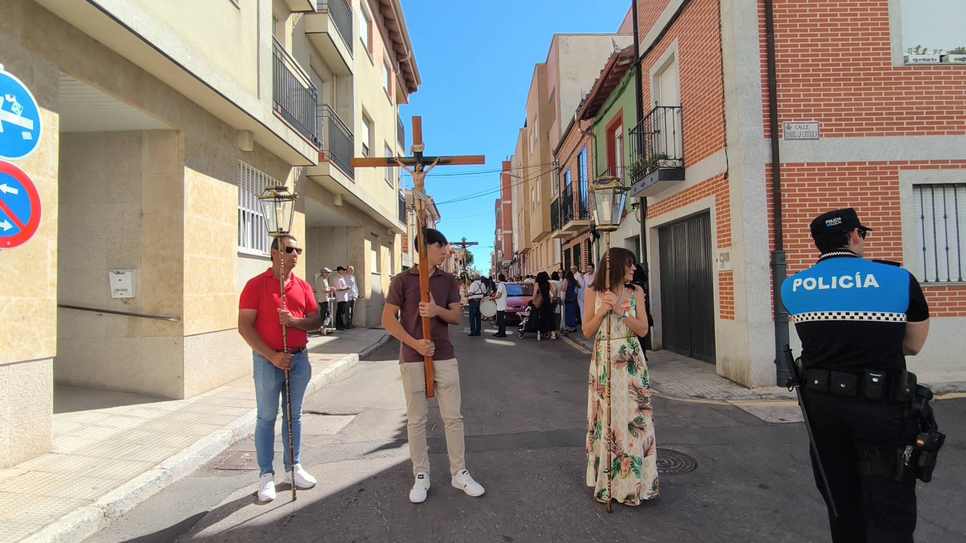 Devoción al Cristo de la Agonía por las calles de Peñaranda