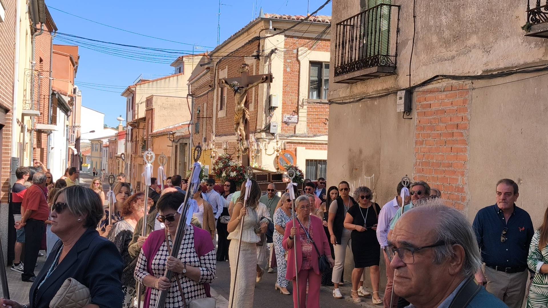Devoción al Cristo de la Agonía por las calles de Peñaranda