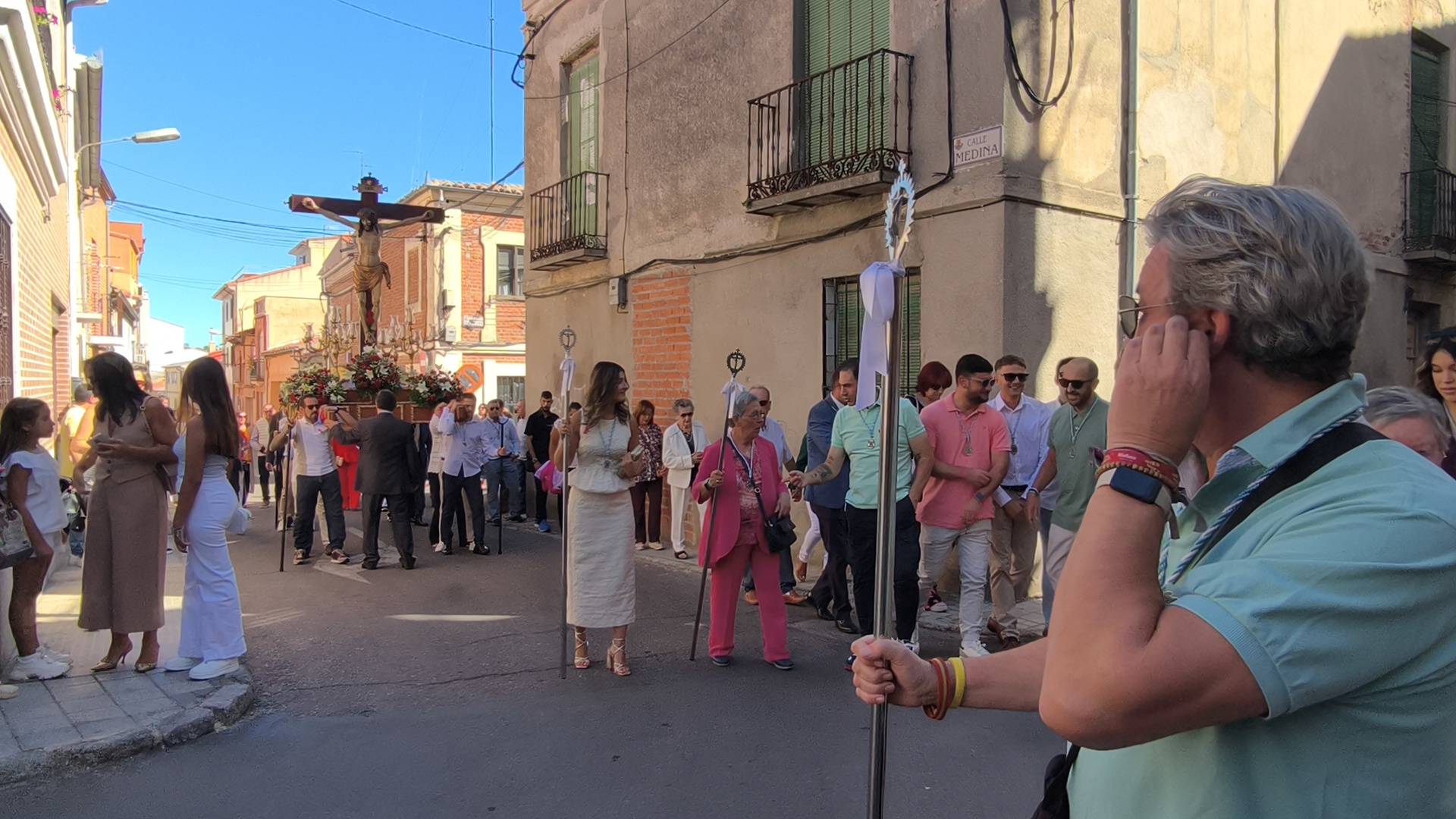 Devoción al Cristo de la Agonía por las calles de Peñaranda