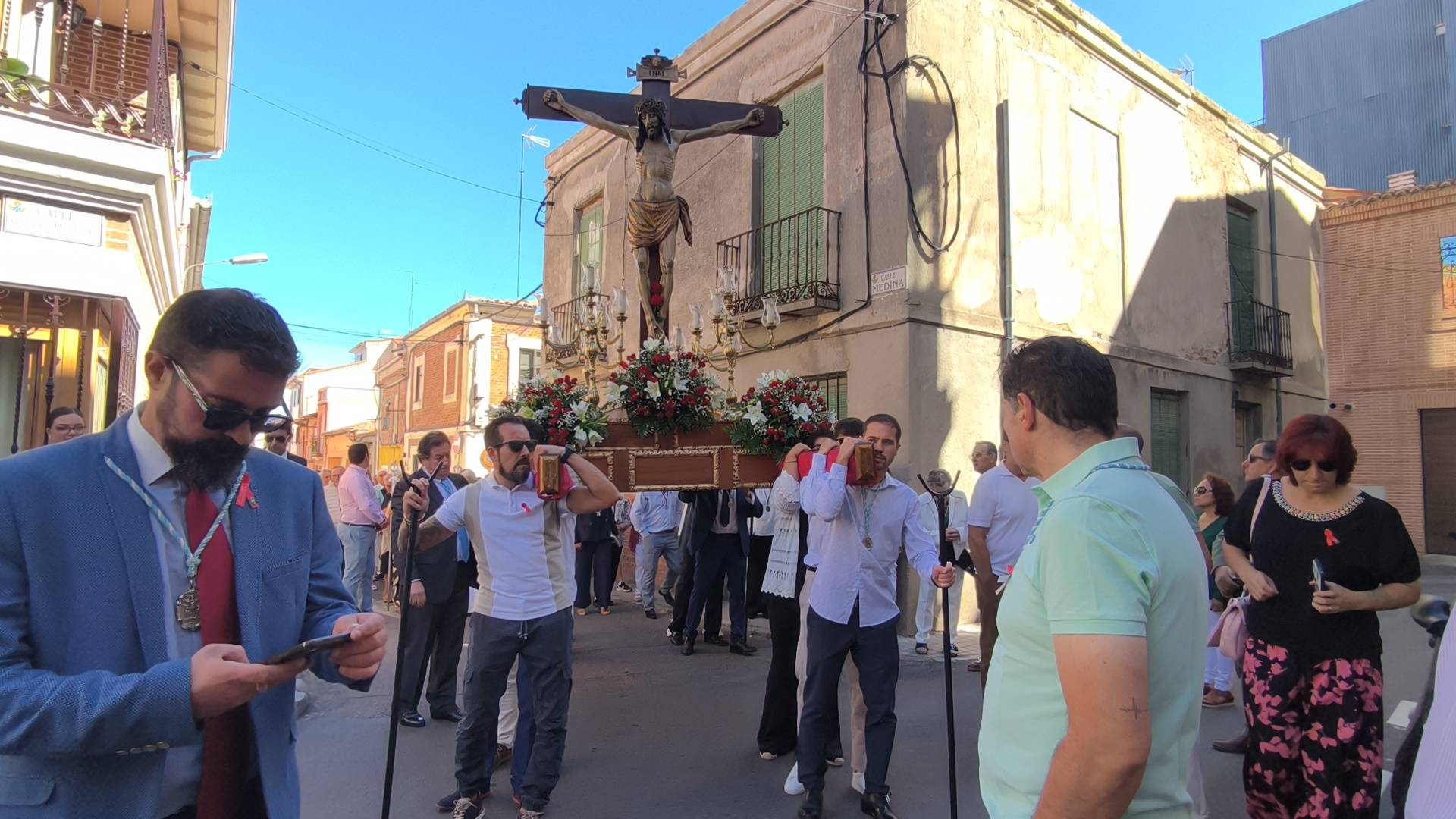 Devoción al Cristo de la Agonía por las calles de Peñaranda