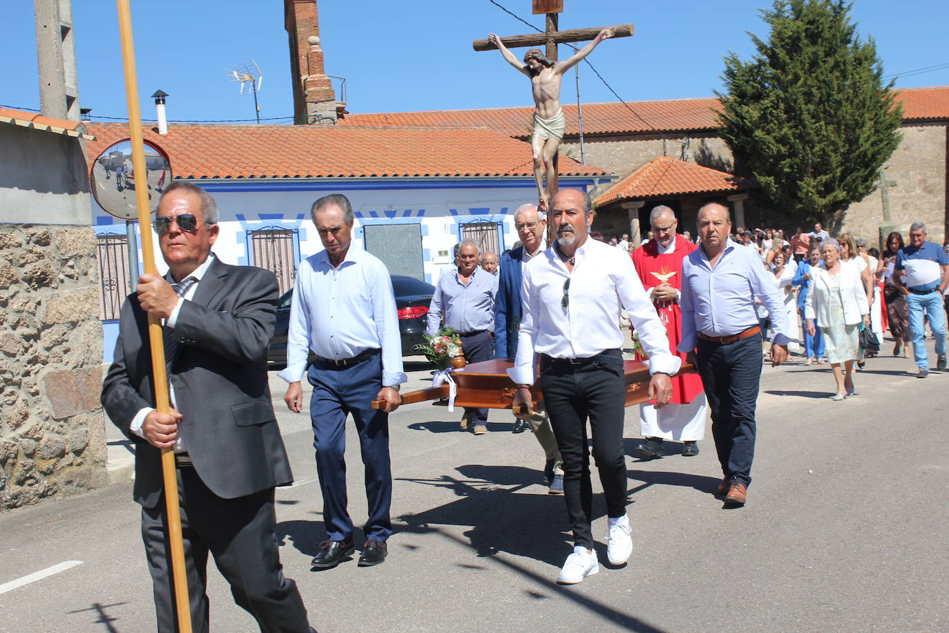 Pelarrodríguez le canta al Santo Cristo en una mañana jubilosa
