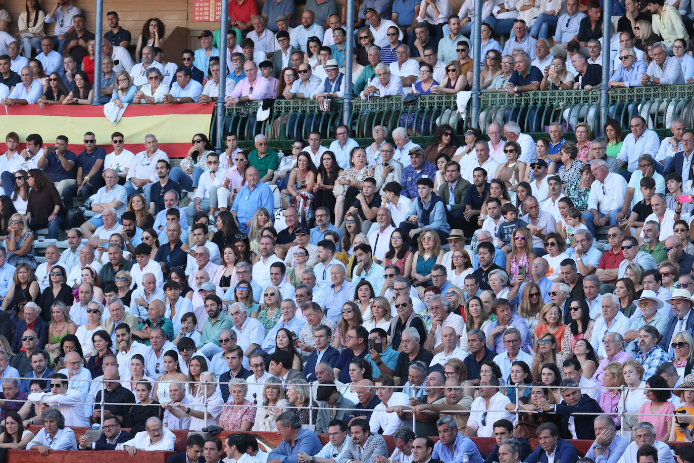 Las mejores imágenes de los tendidos de La Glorieta de este domingo