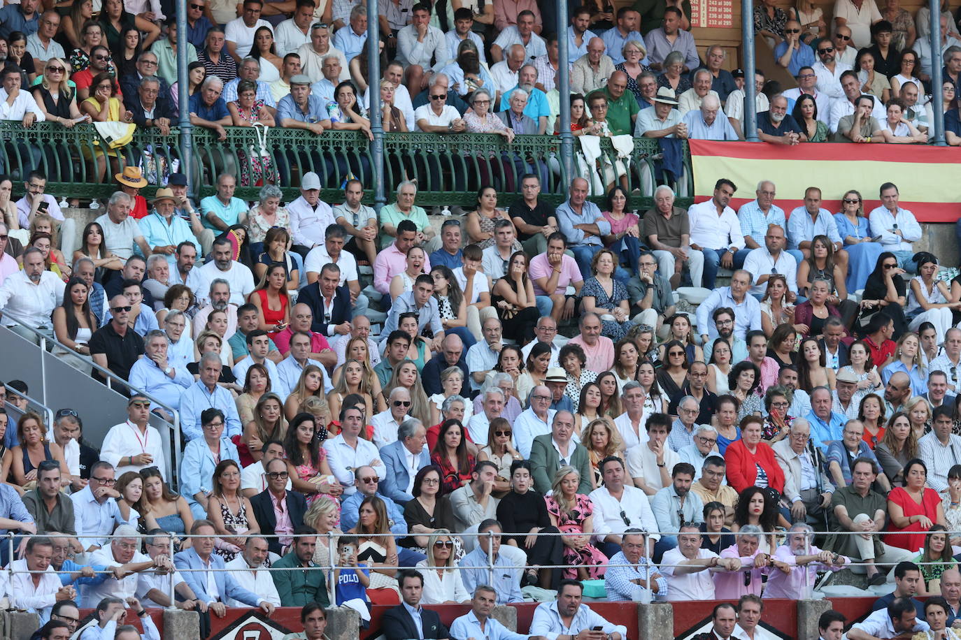 Las mejores imágenes de los tendidos de La Glorieta de este domingo