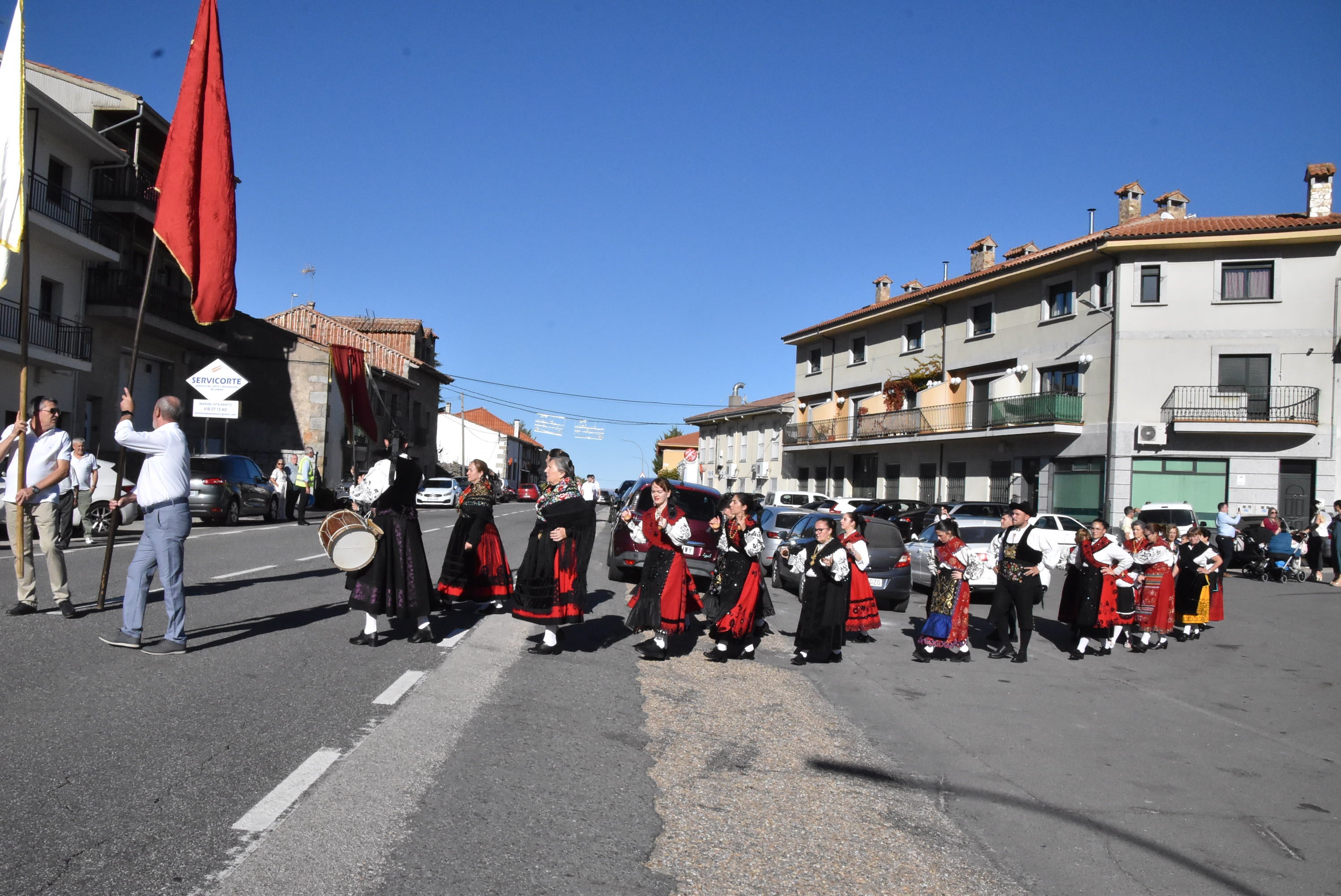 El Cristo de Valvanera vuelve a su ermita con sus fieles en Sorihuela