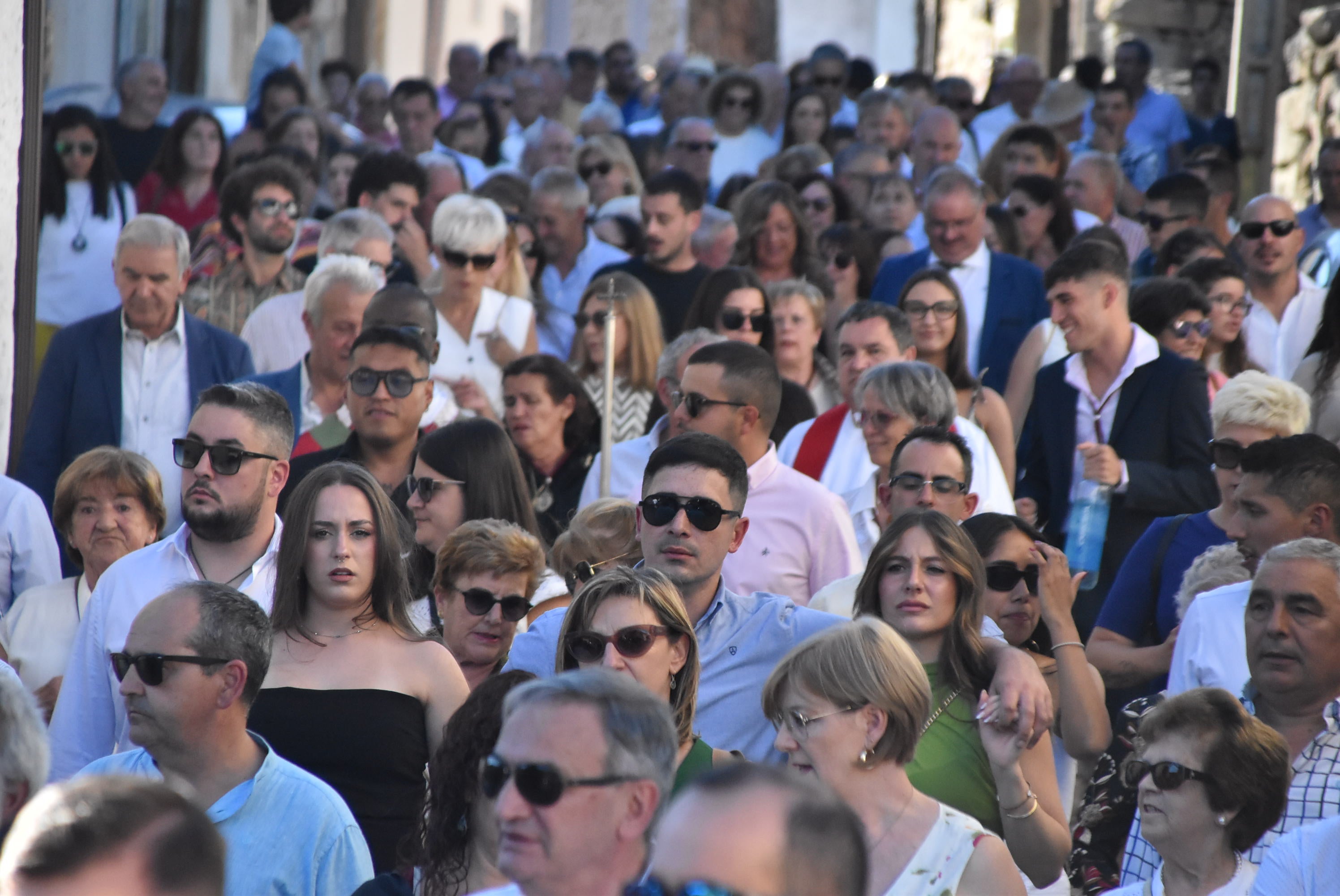 El Cristo de Valvanera vuelve a su ermita con sus fieles en Sorihuela