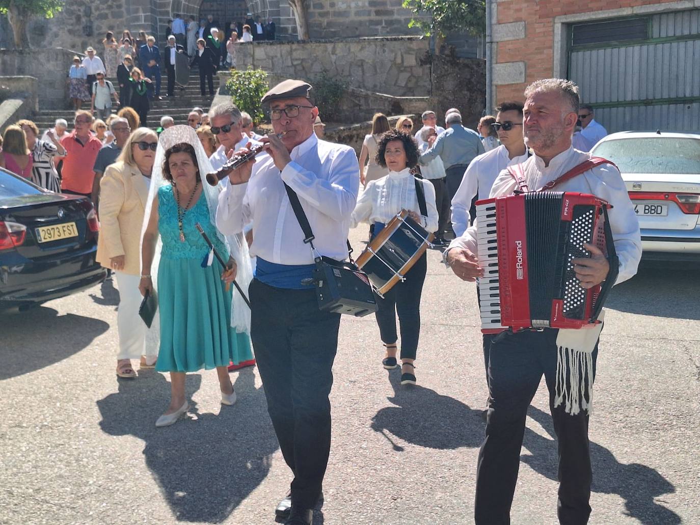 El Cristo de Valvanera vuelve a su ermita con sus fieles en Sorihuela