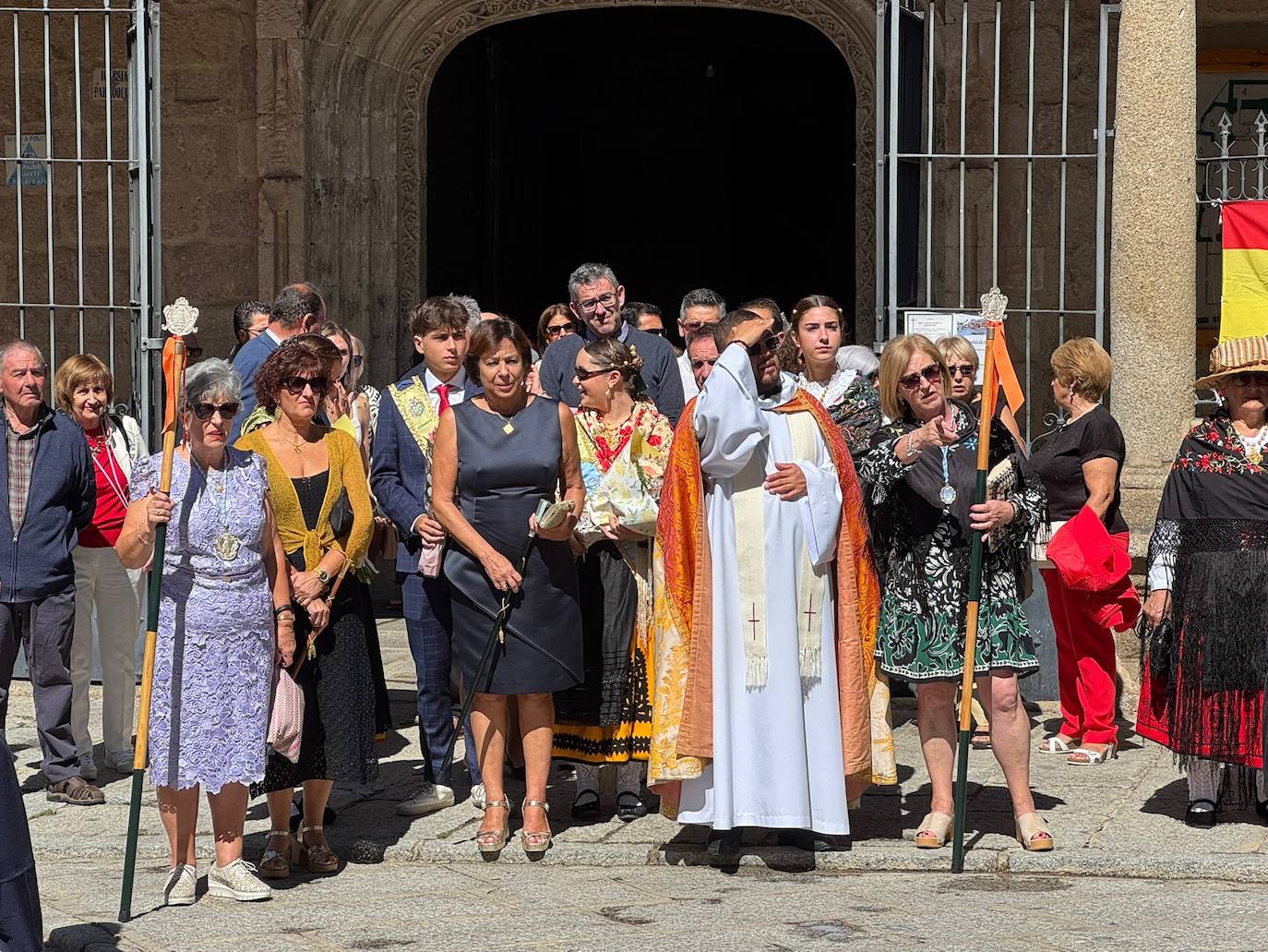 La Virgen de la Vega luce con esplendor en Piedrahita
