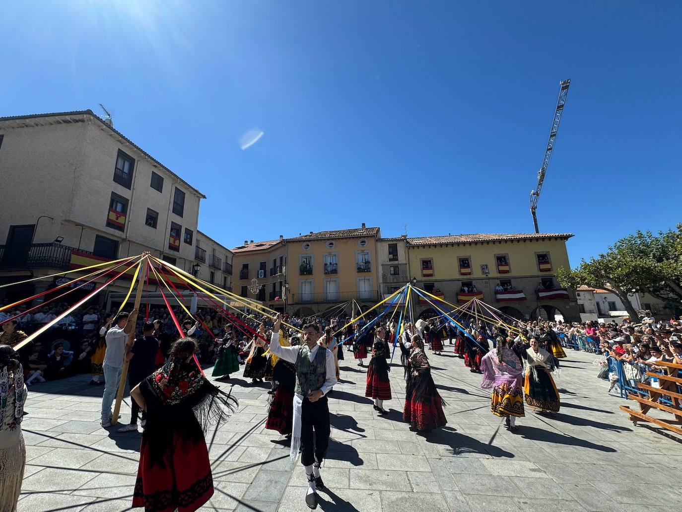 La Virgen de la Vega luce con esplendor en Piedrahita