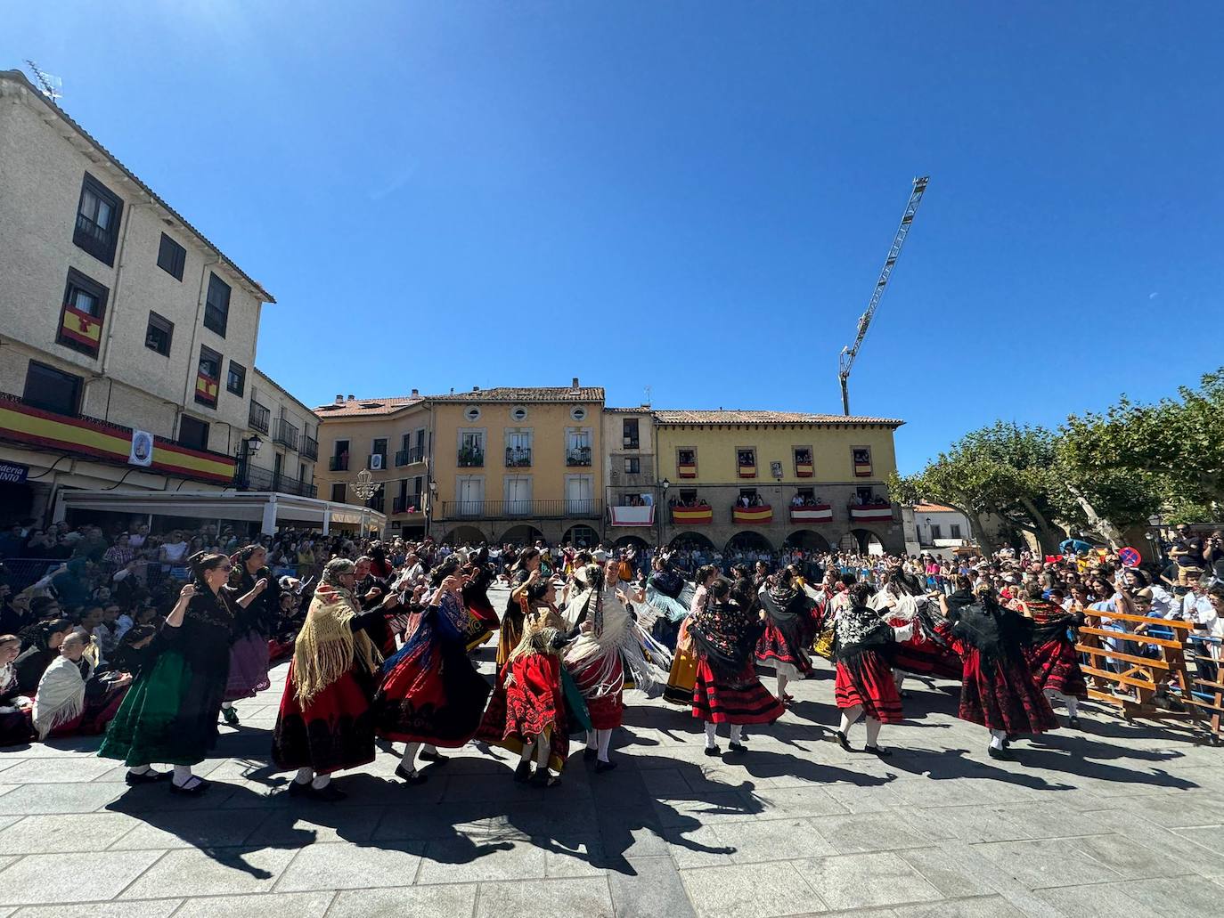 La Virgen de la Vega luce con esplendor en Piedrahita