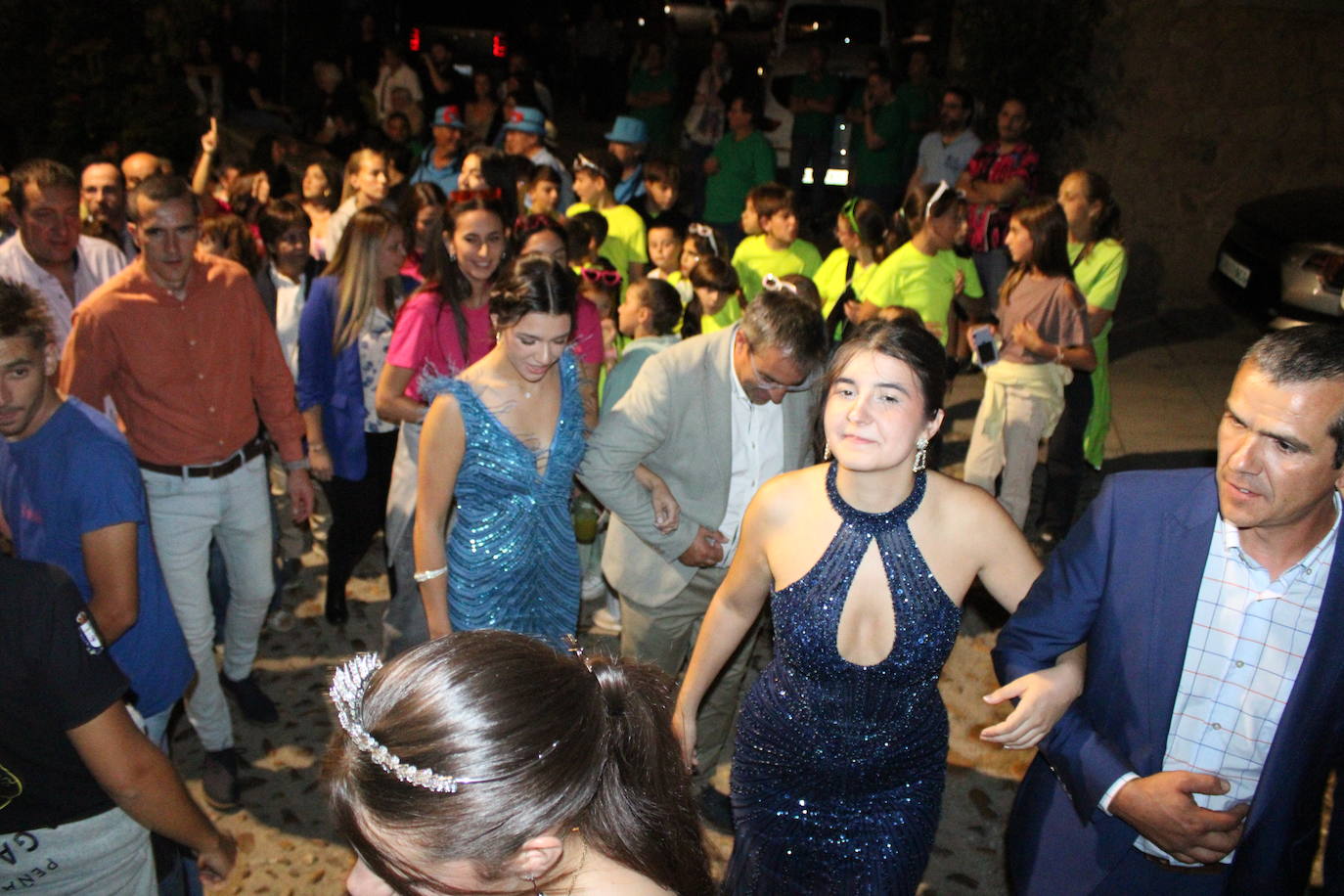 San Esteban de la Sierra celebra una intensa jornada de vísperas en honor al Cristo