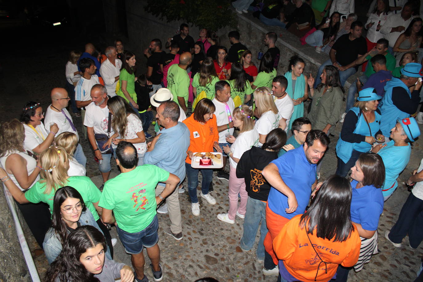 San Esteban de la Sierra celebra una intensa jornada de vísperas en honor al Cristo