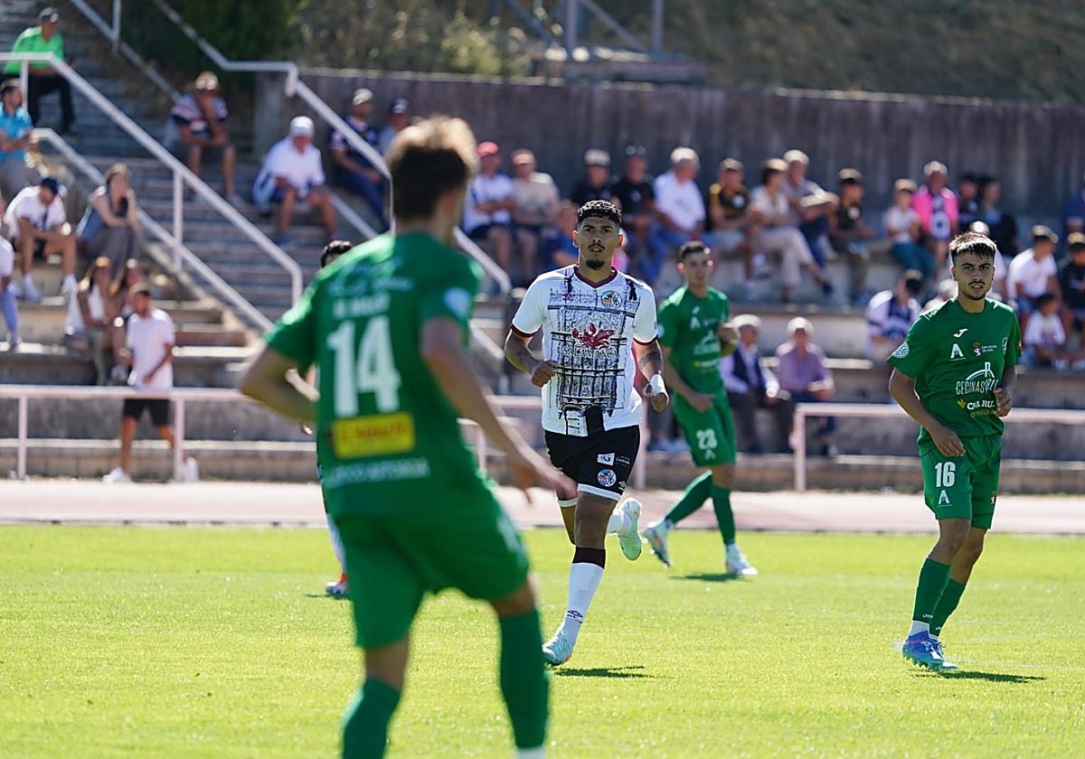 Servetti, en el partido en Las Pistas.