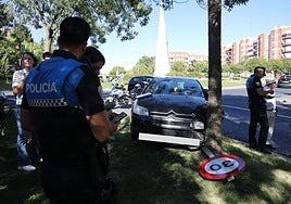 Imagen del accidente.