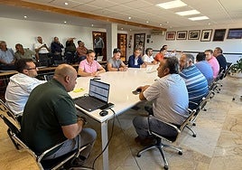 Debate del cereal en la Lonja de Salamanca.