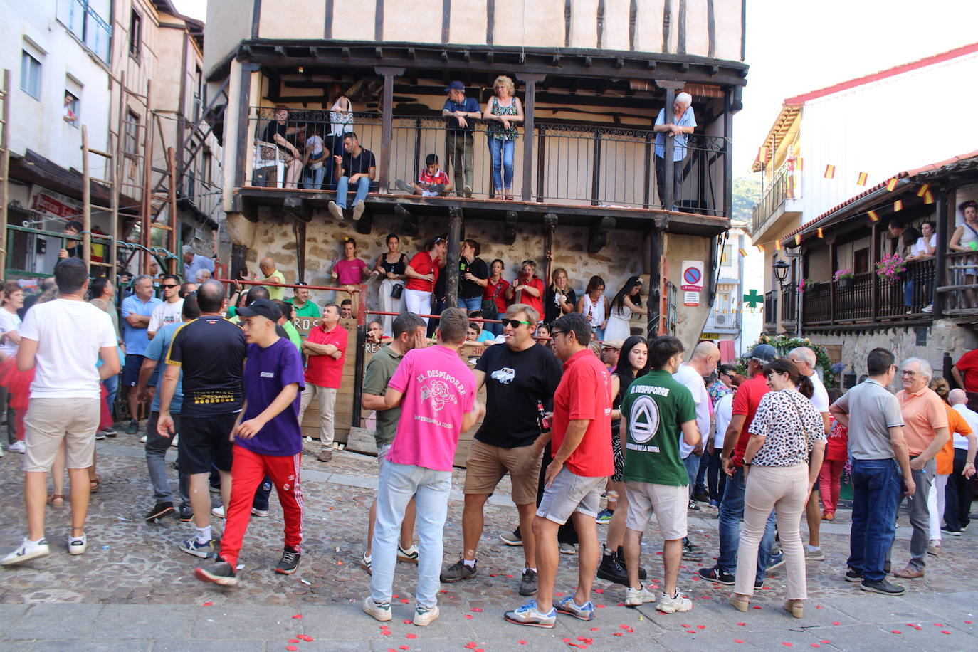 San Esteban de la Sierra disfruta con el toro