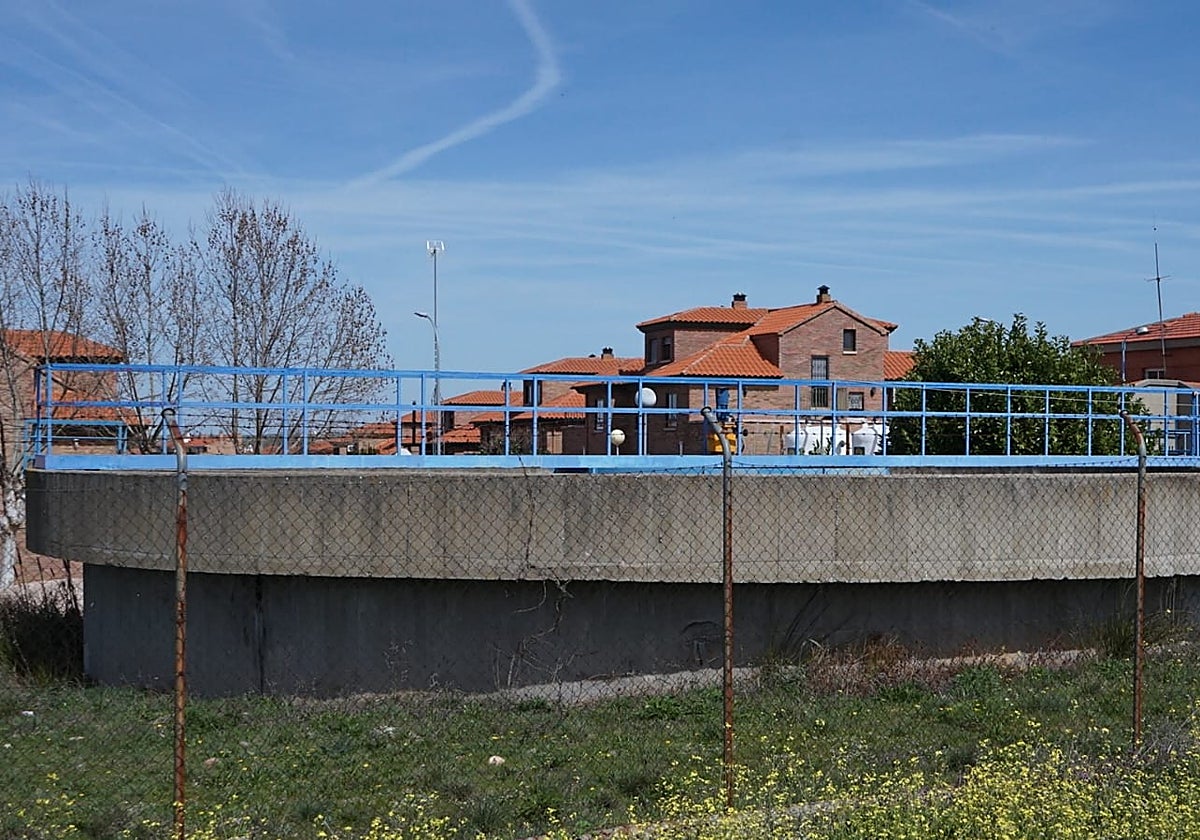 La estación de tratamiento de agua potable de Santa Marta de Tormes.
