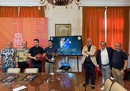 Presentación de la Copa Castilla y León este miércoles en el Ayuntamiento de Zamora.