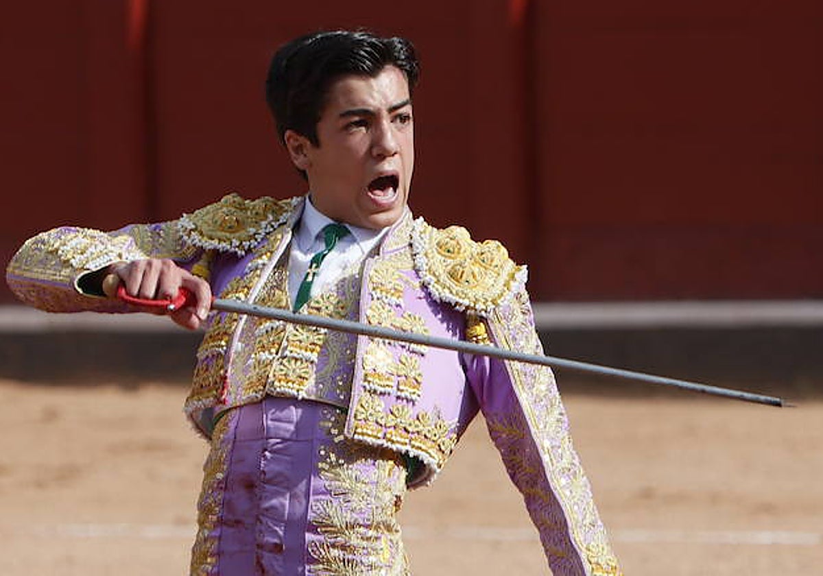 Marco Pérez, el pasado 14 de junio en La Glorieta.