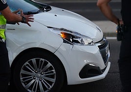 Estado en que quedó el vehículo tras el atropello de Padre Ignacio Ellacuría.