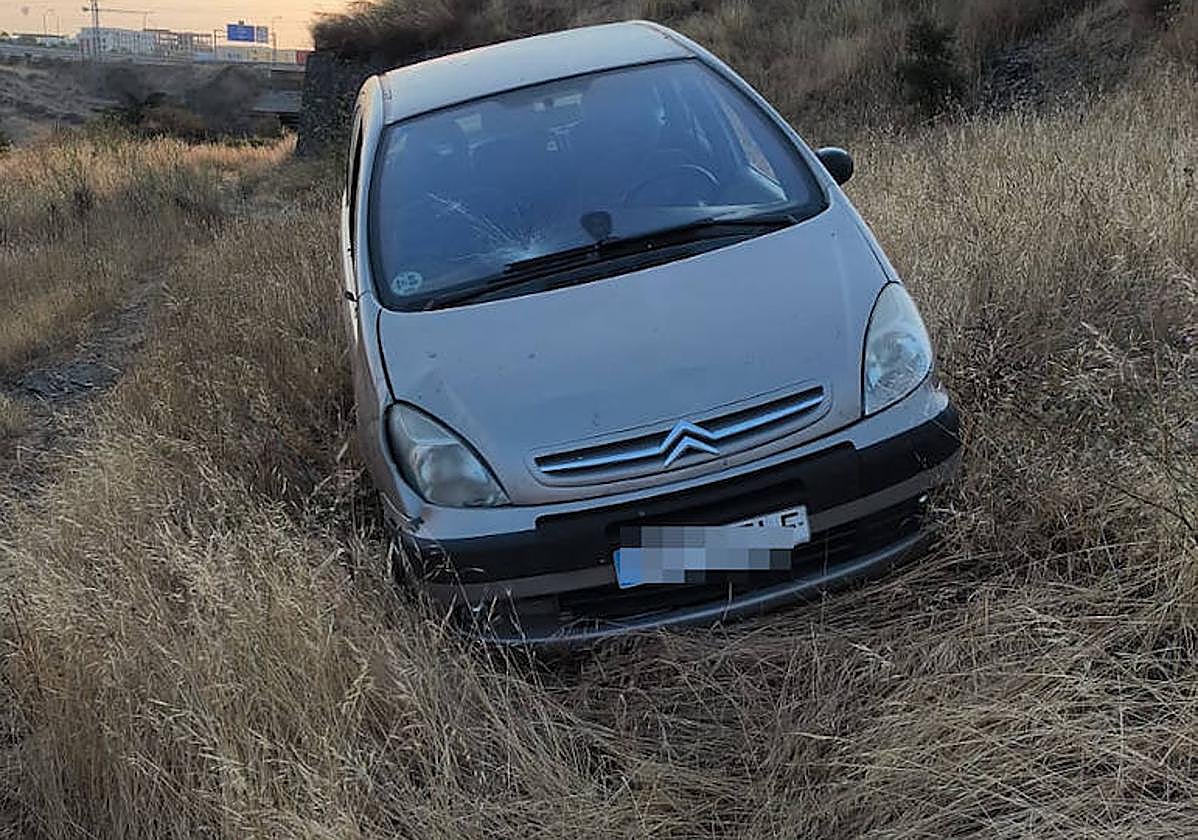 Vehículo implicado en el accidente.