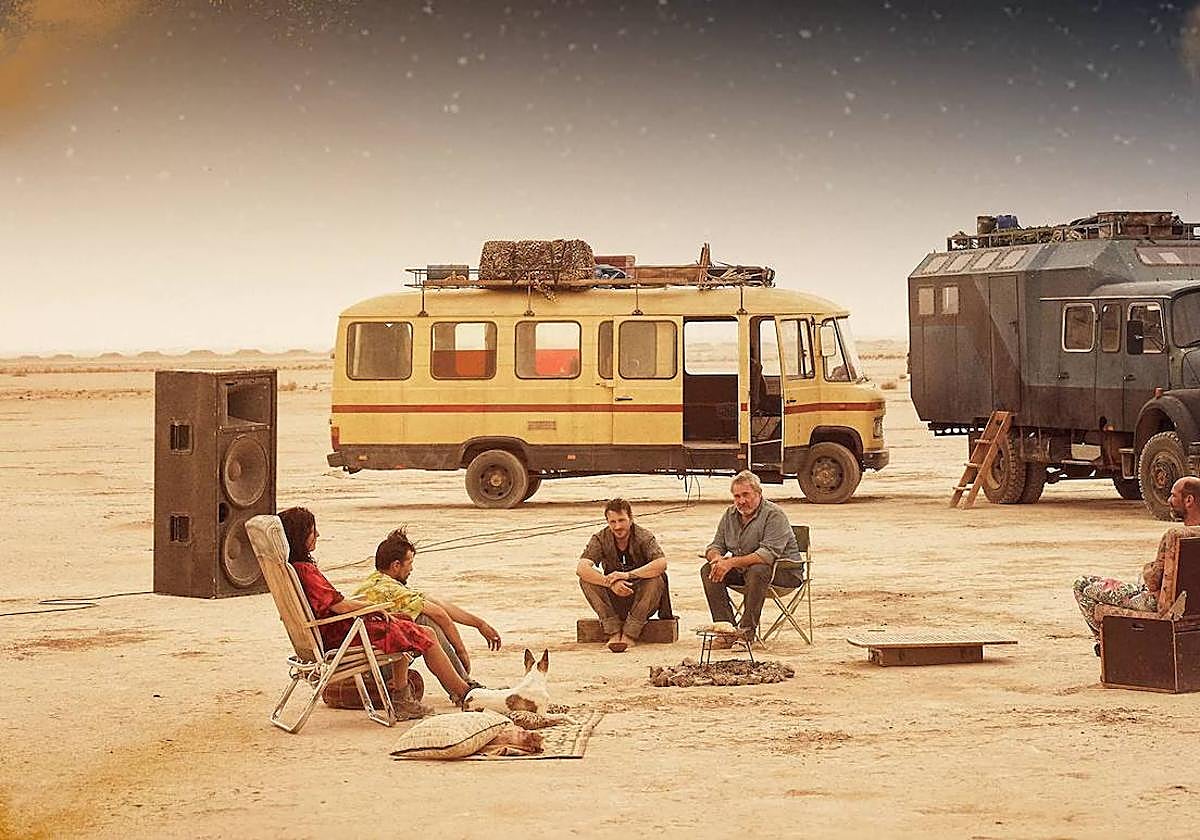 Cartel promocional de la película.