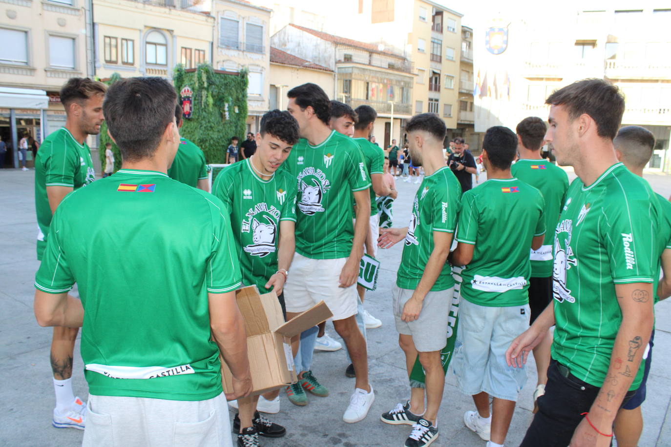 El Guijuelo vuelve al verde en su camiseta