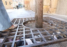 Un vertedero improvisado