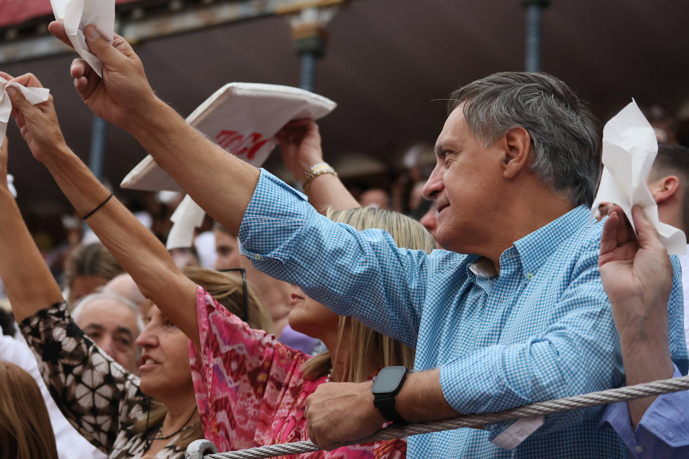 Las mejores imágenes de los tendidos de La Glorieta de este viernes