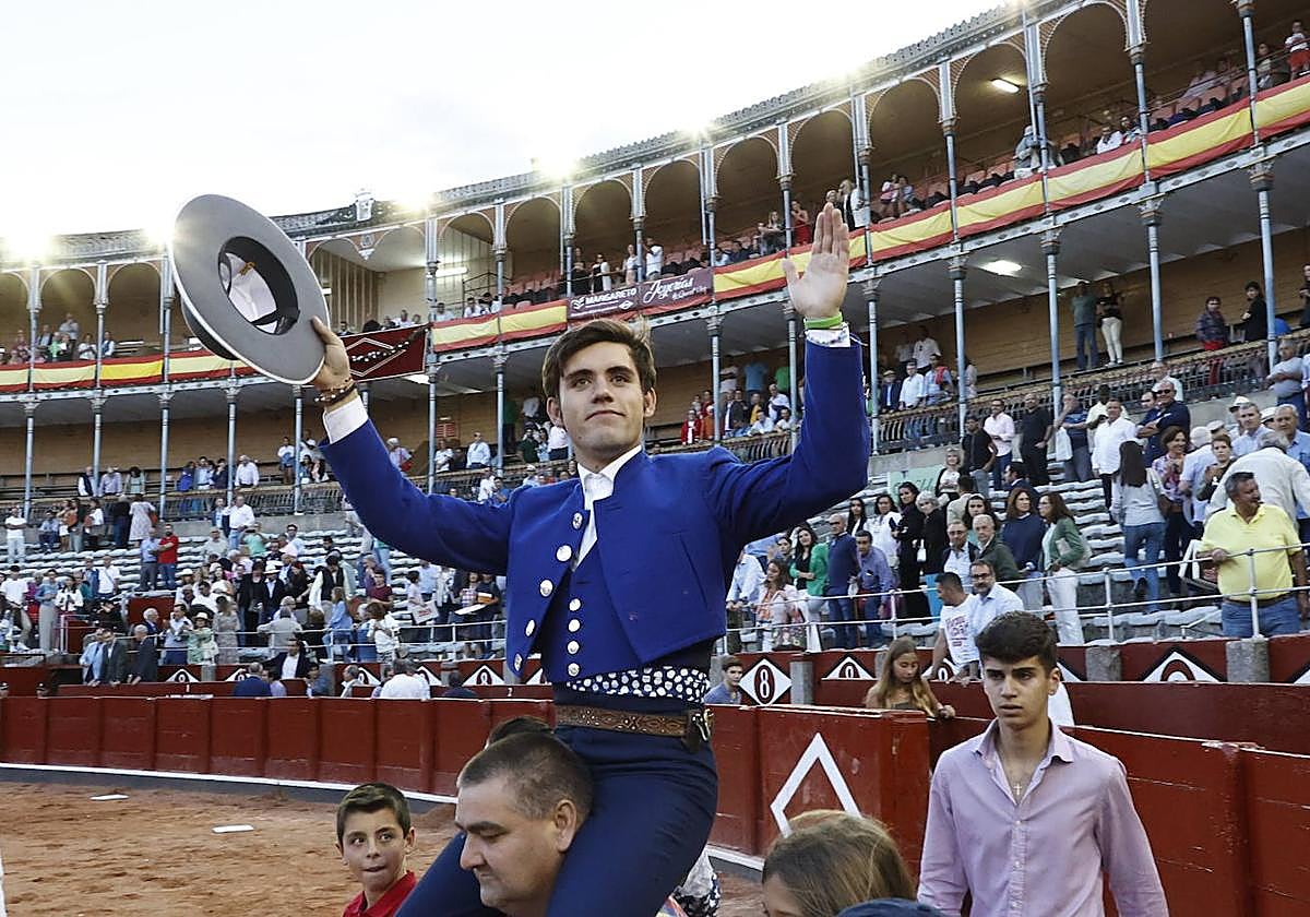 Guillermo Hermoso de Mendoza, en La Glorieta.