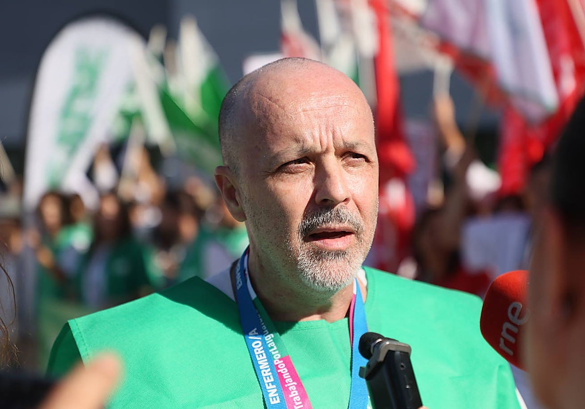 Antonio Grande, representante de sanidad del CSIF.