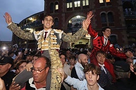 La 4ª de abono en La Glorieta: Ismael Martín y Marco Pérez, a hombros en La Glorieta