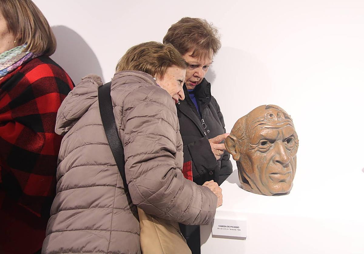 Una de las obras del espacio expositivo 'Agustín Casillas'.